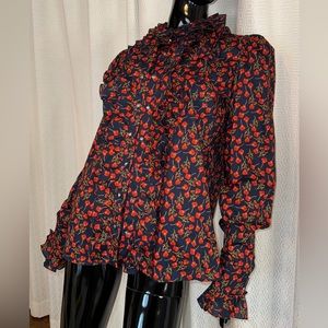 Faith Connexion floral blouse
